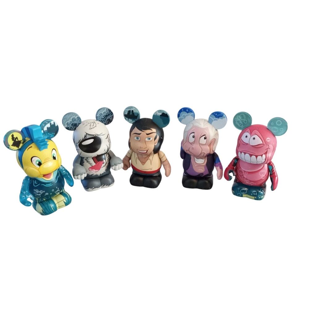 Vinylmation Disney Little Mermaid Characters Lot of 5
